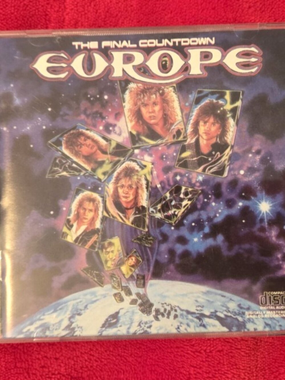 Europe The Final Countdown CD EK 40241 Epic Records 1986 CBS Inc. USA Vintage